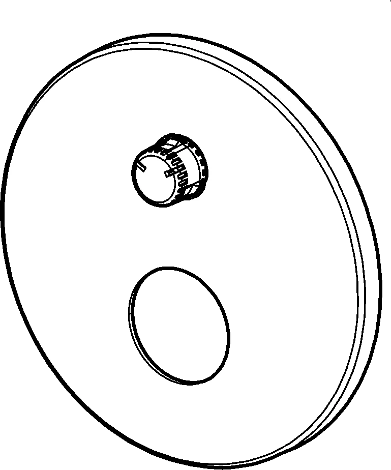 Hansa Kapak rozeti, Ø170 mm - 59914302