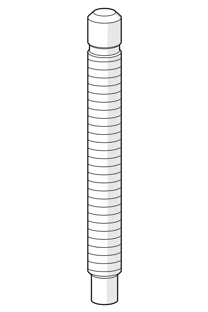 Hansa Sabitleme vidası, M6x55 - 59914131