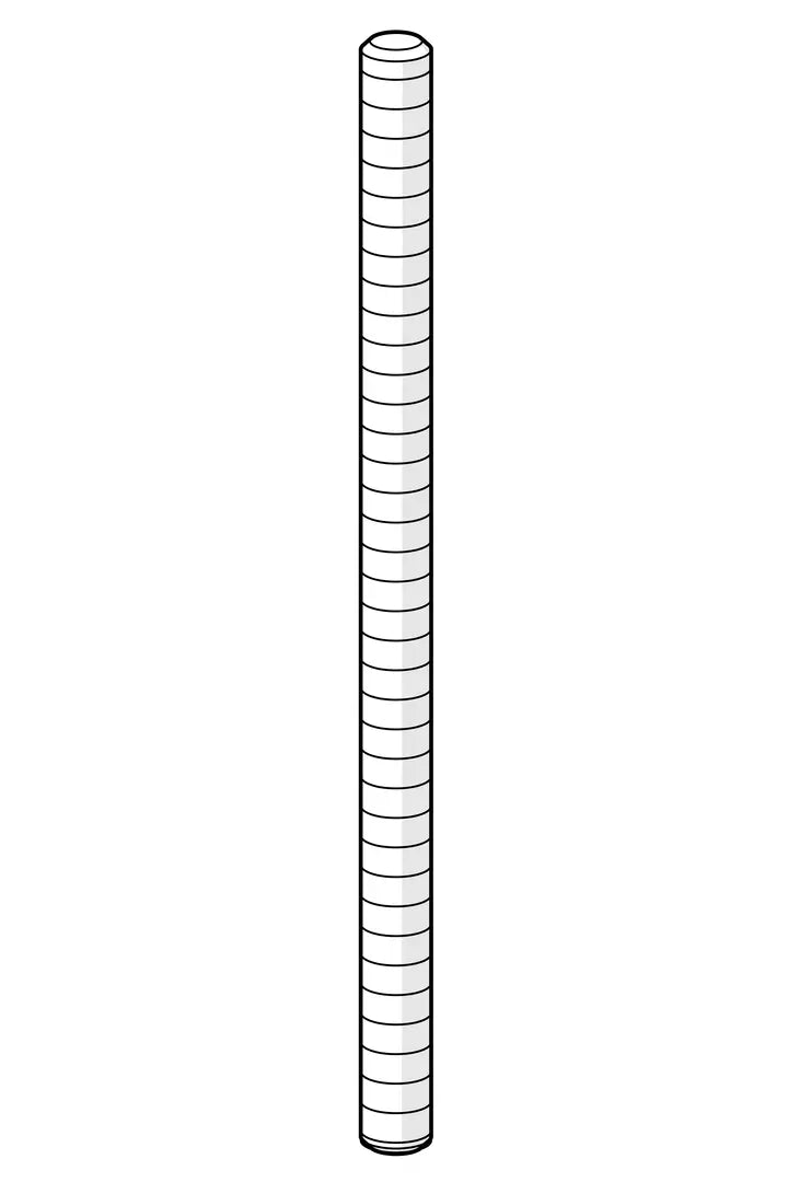 Hansa Sabitleme vidası, M8x1, U=130 - 59914474