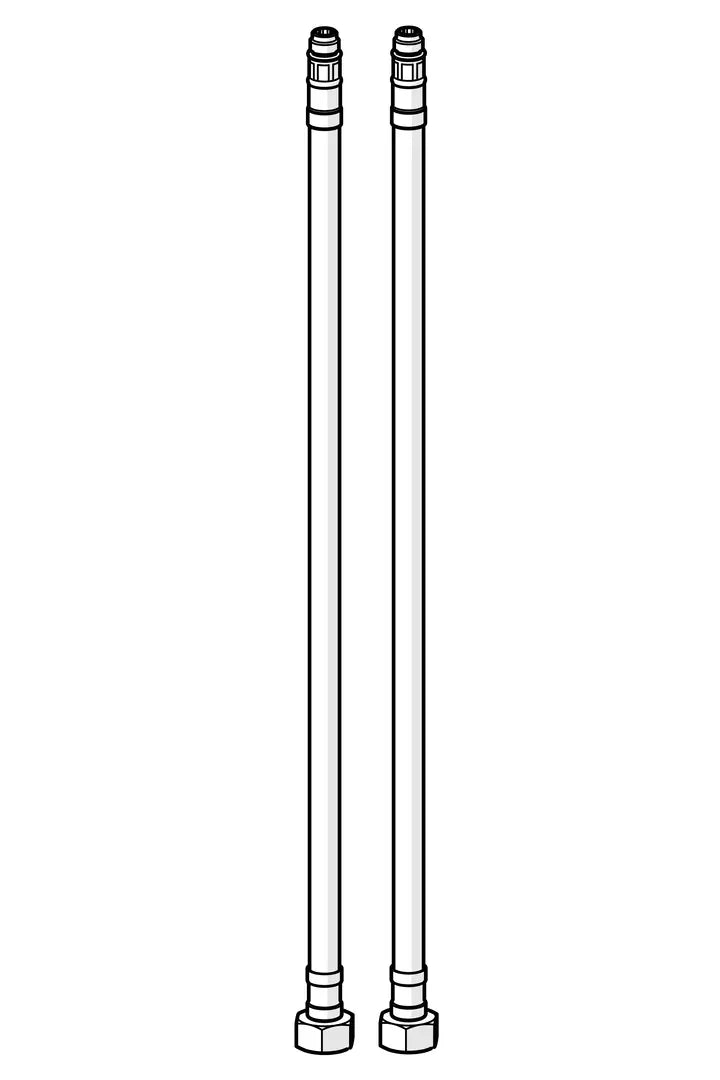 Hansa Esnek bağlantı hortumu, U=375, G3/8-M10x1 (2pcs) - 59914095