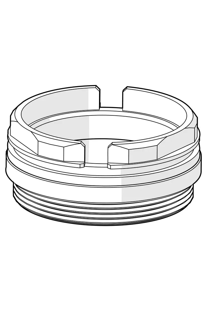 Hansa Sıkma somunu, M50x1, SW45 - 59914070