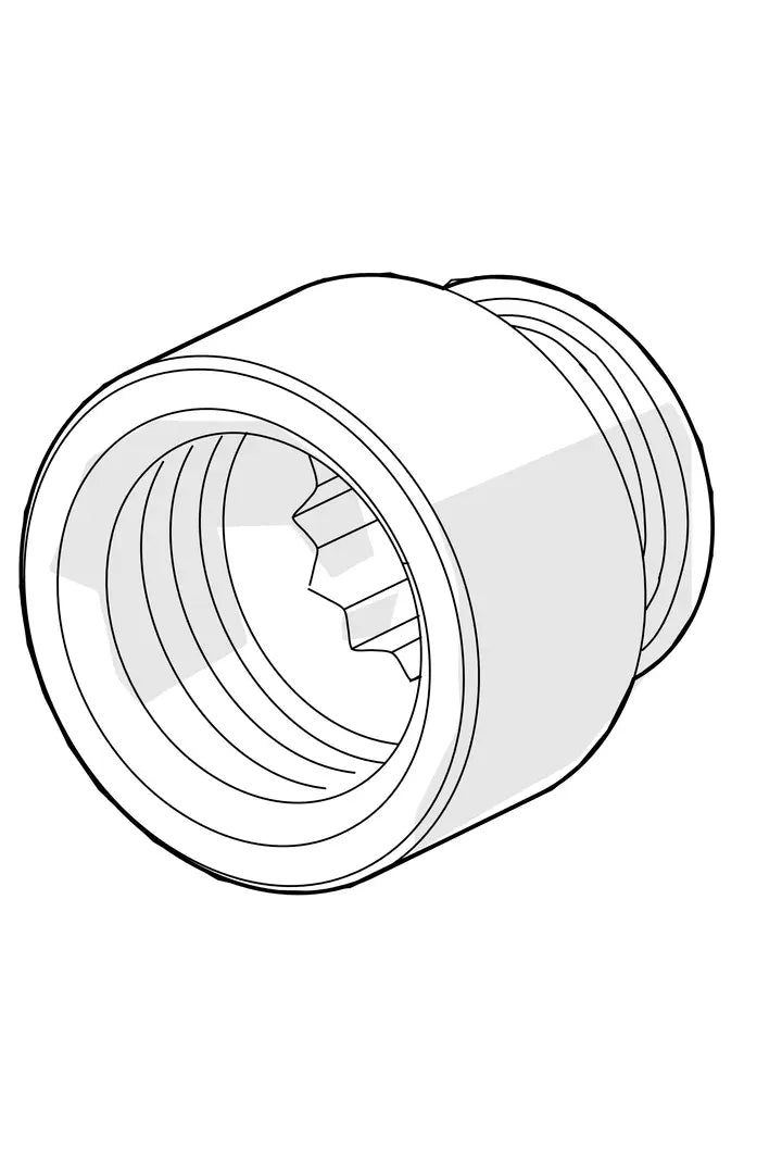 Hansa Uzatma vidası seti, G1/2, SW12, 15 mm - 59913863