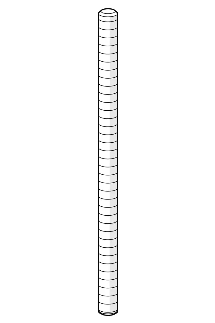 Hansa Sabitleme vidası, M8x1, U=250 - 59914726