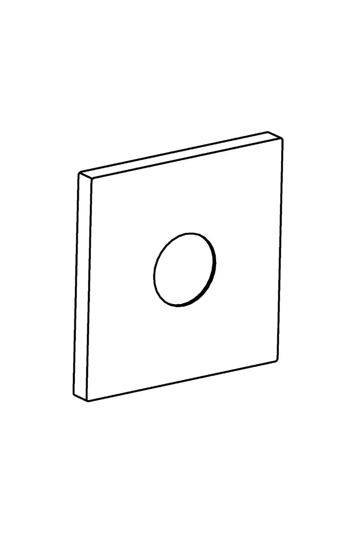 Hansa Kapak plakası, 150x150 mm - 59914003
