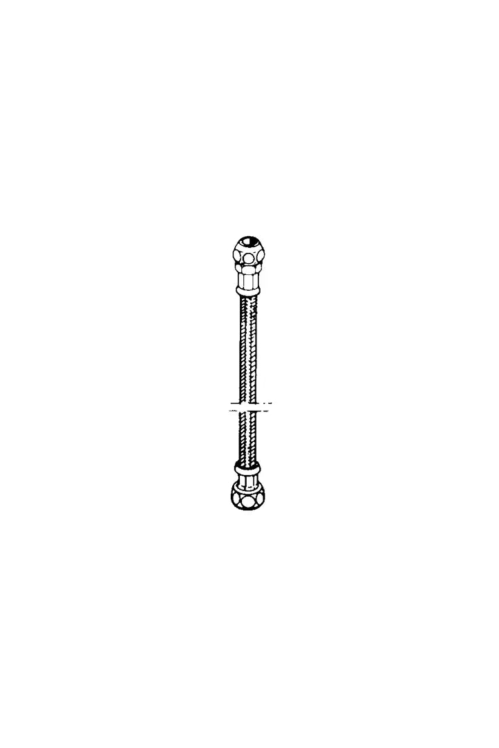 Hansa Esnek bağlantı hortumu, U=320, G3/8xG3/8 - 59905019