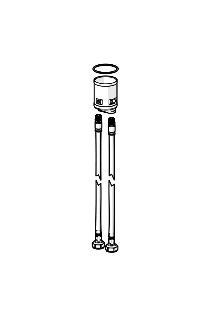 Hansa Esnek bağlantı hortumu, U=430, G3/8-M10x1 RH - 59913213