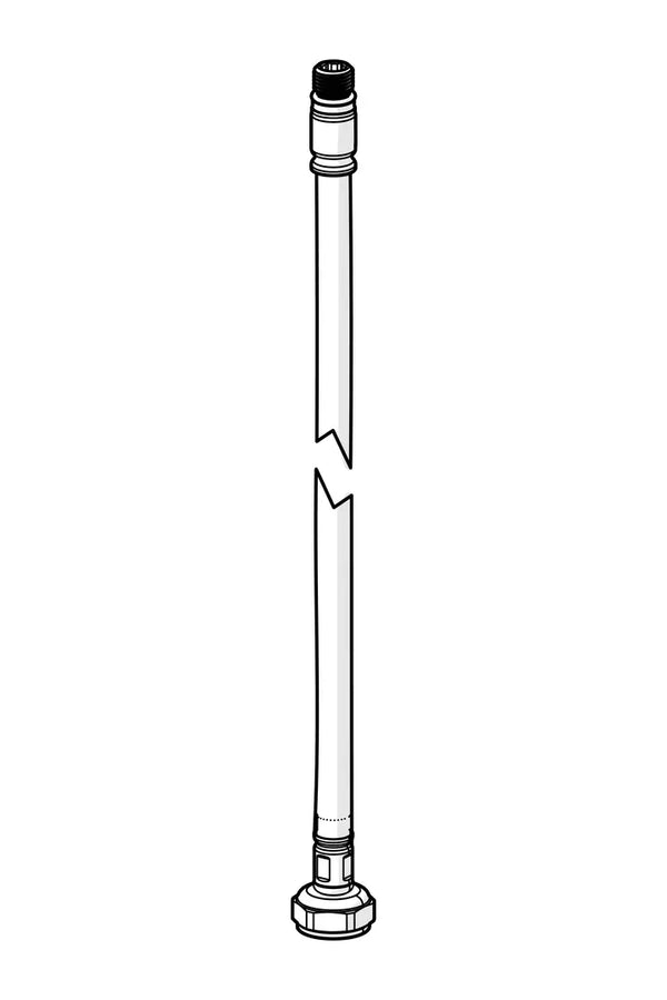 Hansa Esnek bağlantı hortumu, U=430, G3/8-M10x1 - 59912515