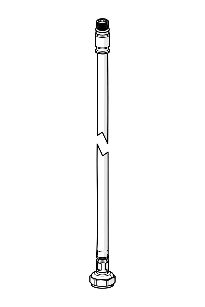 Hansa Esnek bağlantı hortumu, U=430, G3/8-M10x1 - 59912515