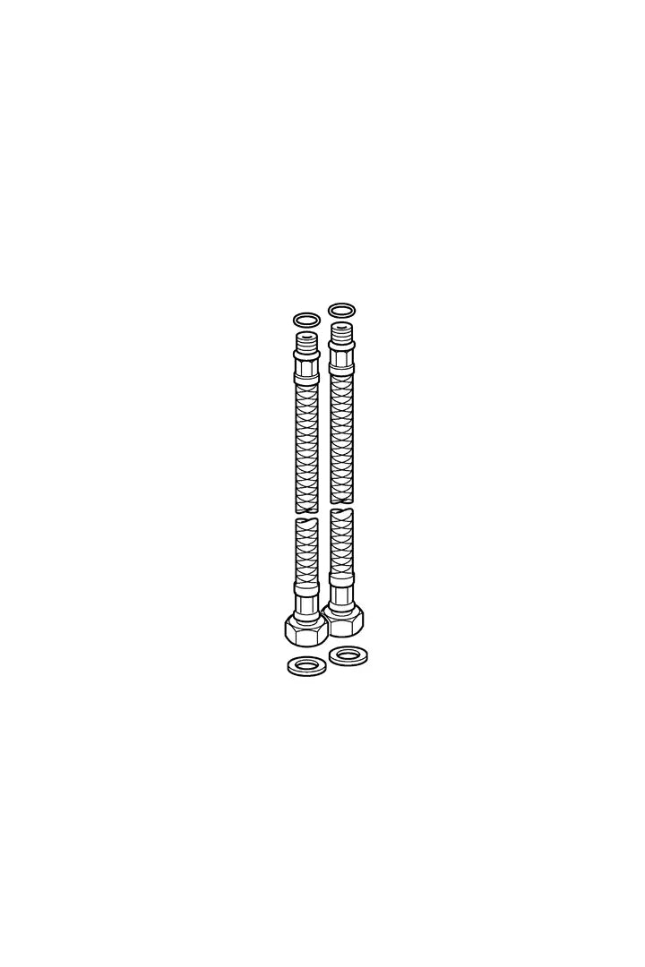 Hansa Hortum, M10x1,G3/8, U=650 - 59913992
