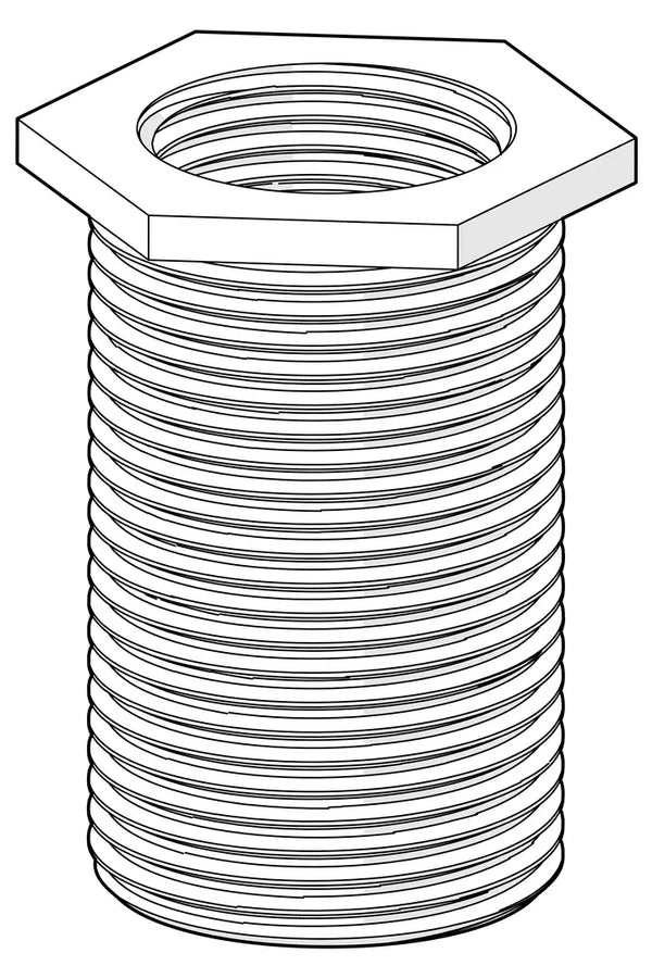 Hansa Dişli nipel, M12x1/M15x1, AF17 - 59902708