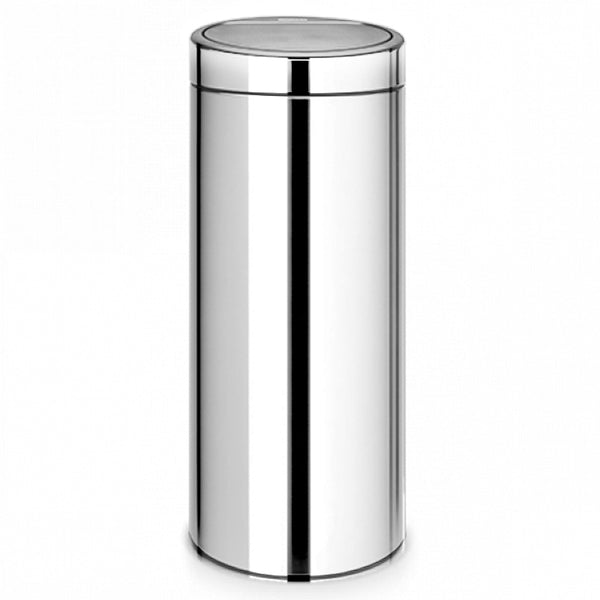 Brabantia Çöp Kovası, Dokunmatik, Soft, 30lt - Parlak Paslanmaz Çelik