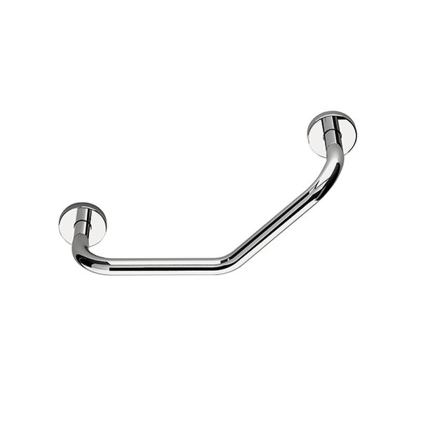 OMG Tutamak, Açılı, Ø2.5,42xh21x12cm - Parlak Paslanmaz Çelik