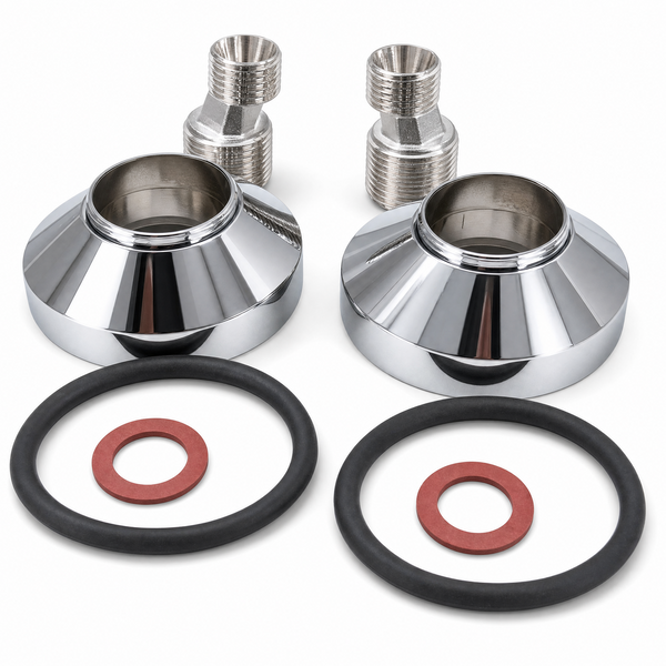Ideal Standard S-Bağlantı Seti Krom | Orijinal Eksantrik Rakor Takımı - B960647AA
