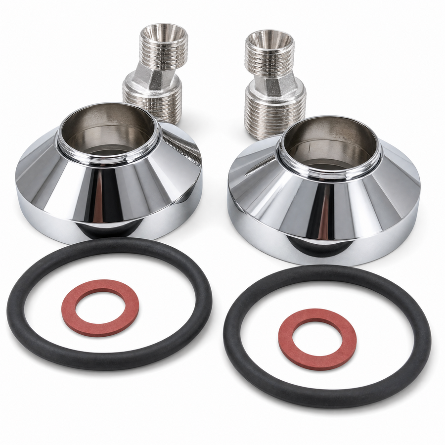 Ideal Standard S-Bağlantı Seti Krom | Orijinal Eksantrik Rakor Takımı - B960647AA