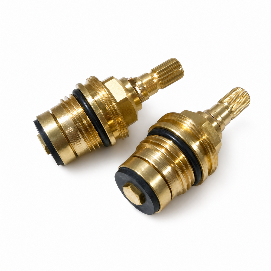 Ideal Standard Seramik Valf İkilisi G1/2" | Orijinal M24x1 8x18 Valf (2 Adet) - B964626NU