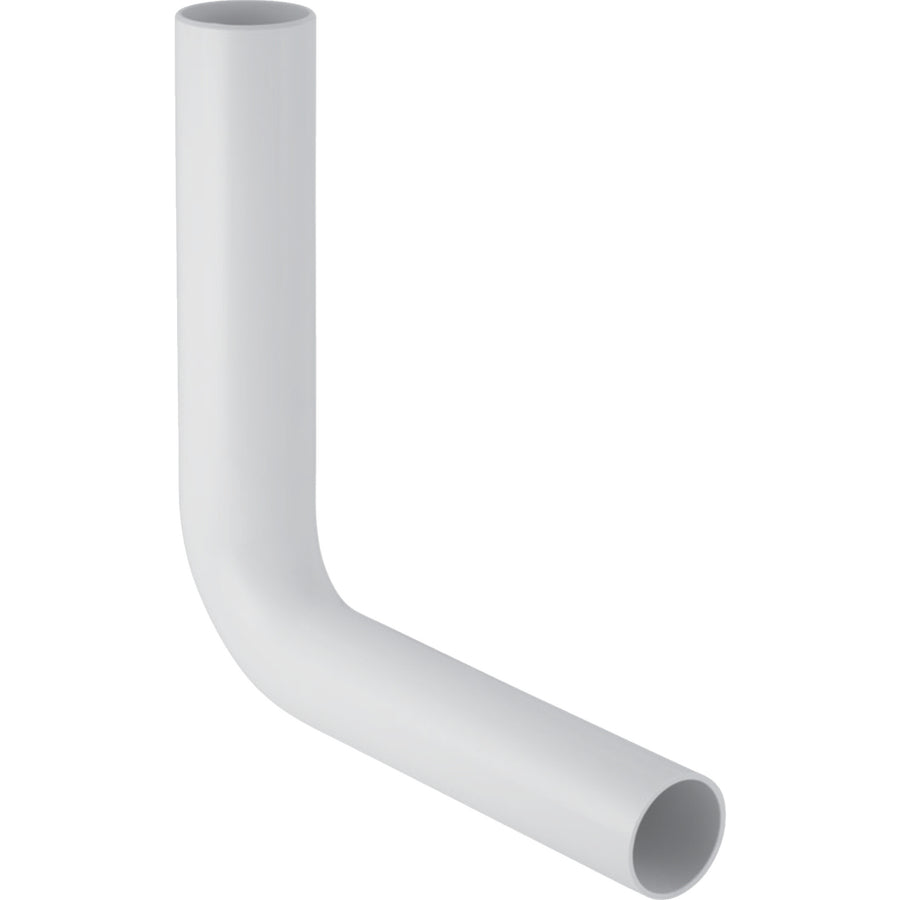 Geberit 90° rezervuar dirseği, alçak asılı: d=50mm, X=39cm, X1=35cm, alp beyazı