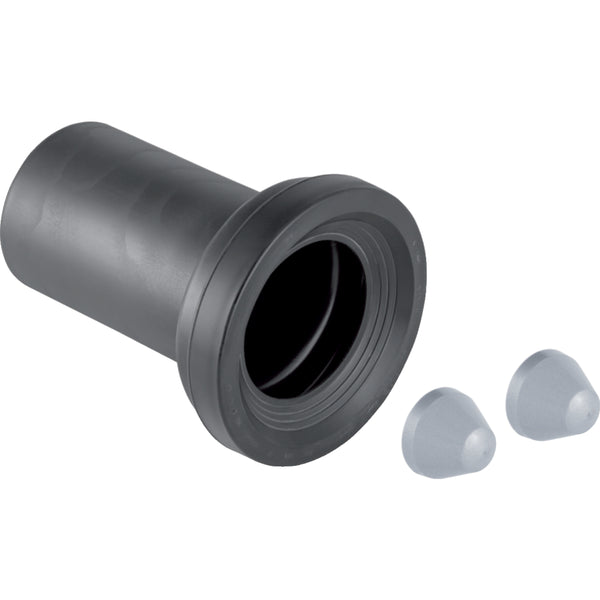 Geberit adaptör conta ve üst kapaklı bağlantı manşonu: d=90mm, krom / Mat