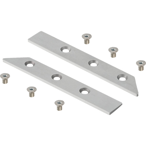 Geberit sert metal planya bıçağı seti, el kumandalı raspa d40–160 ve elektrikli raspa d40–160 / d40–200 için: d=40–200mm