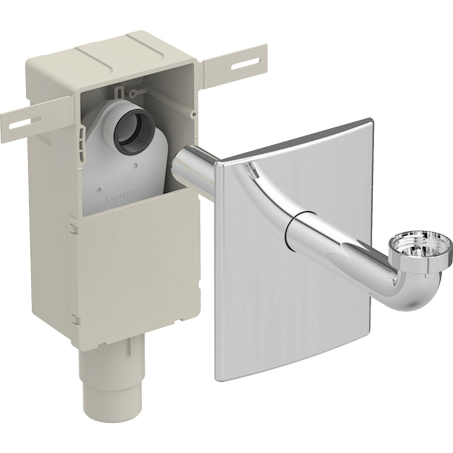 Geberit lavabo gömme sifon seti, yatay çıkış: d=50–56mm, G=1 1/4″, d1=32mm, krom / Parlak