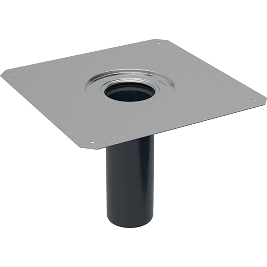 Geberit Pluvia buhar bariyeri bağlantısı: d=90mm, İzolasyon contası=CrNi çelik 1.4301