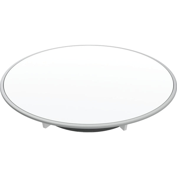 Geberit Split tahliye kapağı d90, duş gideri için, sifon yüksekliği 30 / 50 mm: Kapak: beyaz / Mat, Tasarım halkası: krom / Mat