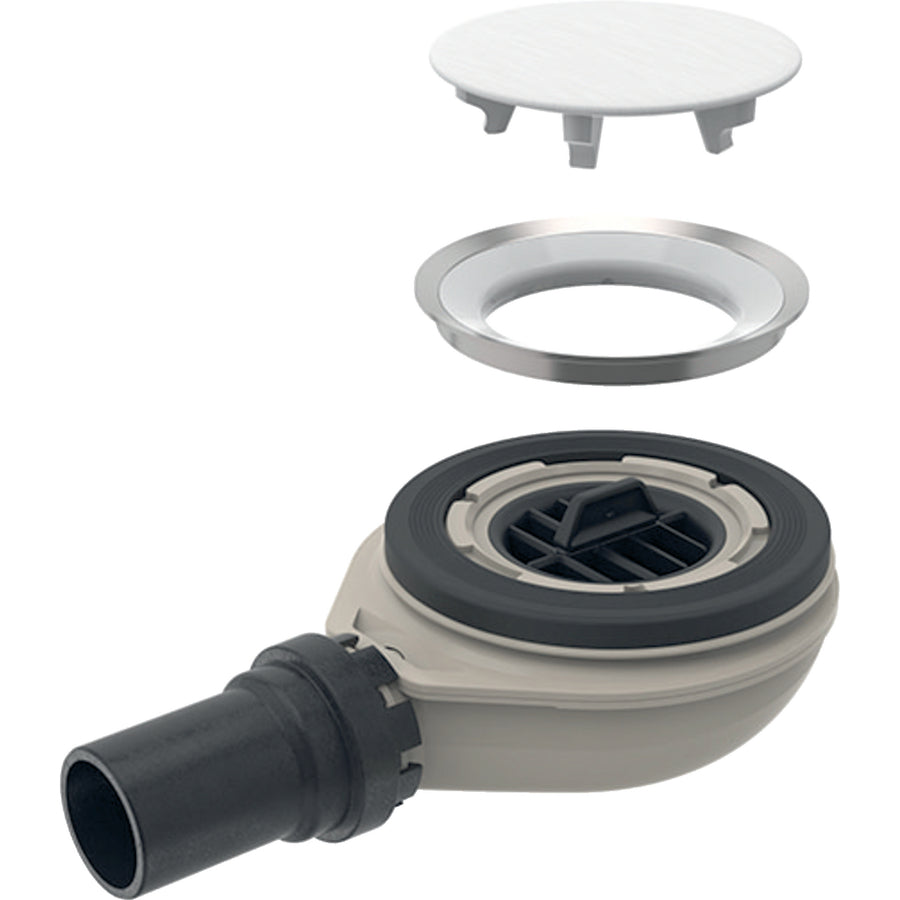 Setaplano duş zemini için Geberit duş gideri, sifon yüksekliği 30 mm: d=40mm
