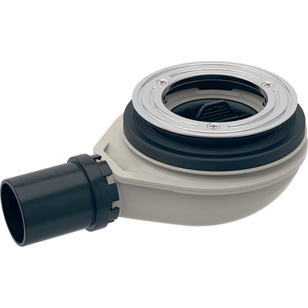 Geberit duş gideri d90, sifon yüksekliği 30 mm, PE çıkış: d=40mm, Bağlantı manşonu=PE-HD