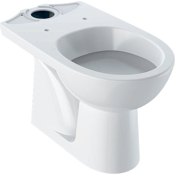 Geberit Selnova sıva üstü rezervuar için yere oturan klozet, alçak tip, dikey çıkış: 35.5x39x65.5cm, beyaz