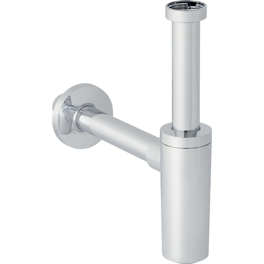 Lavabo için Geberit sifon, yatay çıkış: krom / Parlak, d=32mm