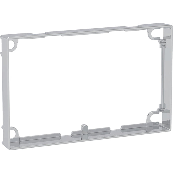Sigma60 kumanda kapağı için Geberit eşitleme çerçevesi, square: Malzeme=Çinko döküm