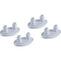 Klozet oturağı için dengeleme tamponu seti, Geberit AquaClean 4000 için (4 pc.): Manhattan
