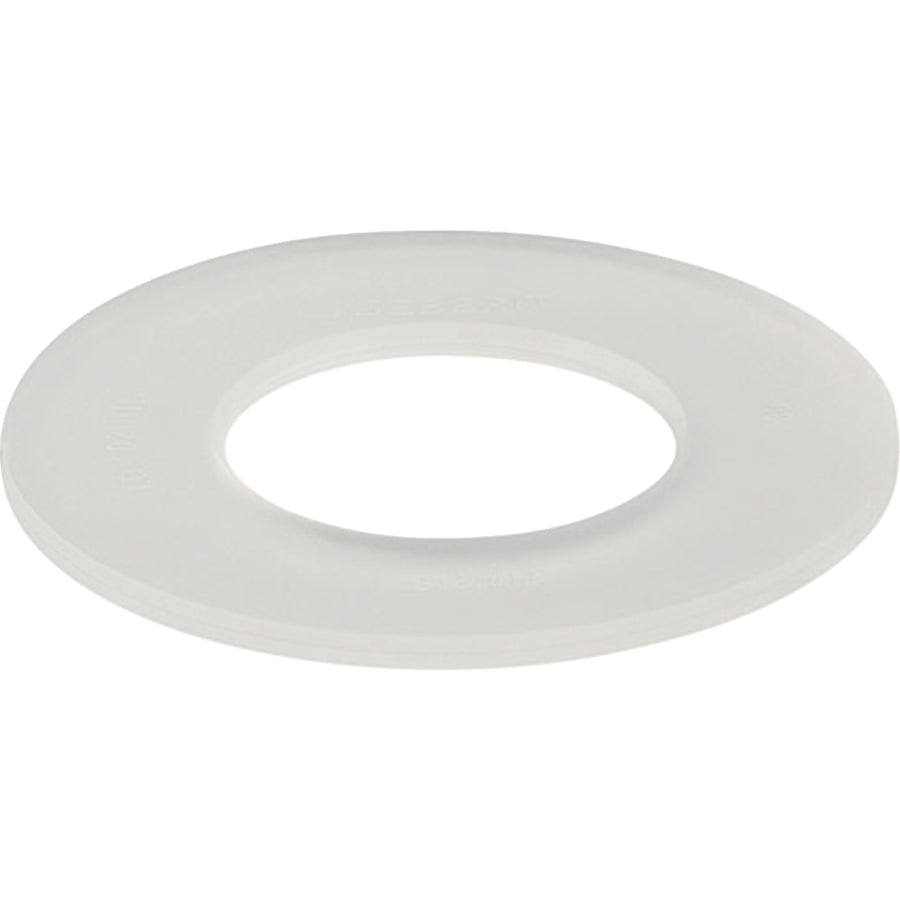 Sıva üstü rezervuar ve duvar montaj kutusu için Geberit boşaltma valfi yassı contası: d=63mm, di=32mm