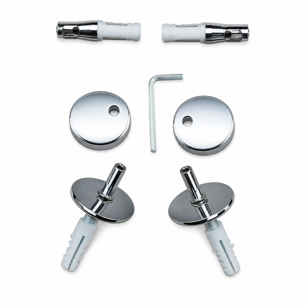İsvea E792001 Klozet Kapağı Damper ve Menteşe Tüm Set | Orijinal Komple Montaj Takımı - YDK00220