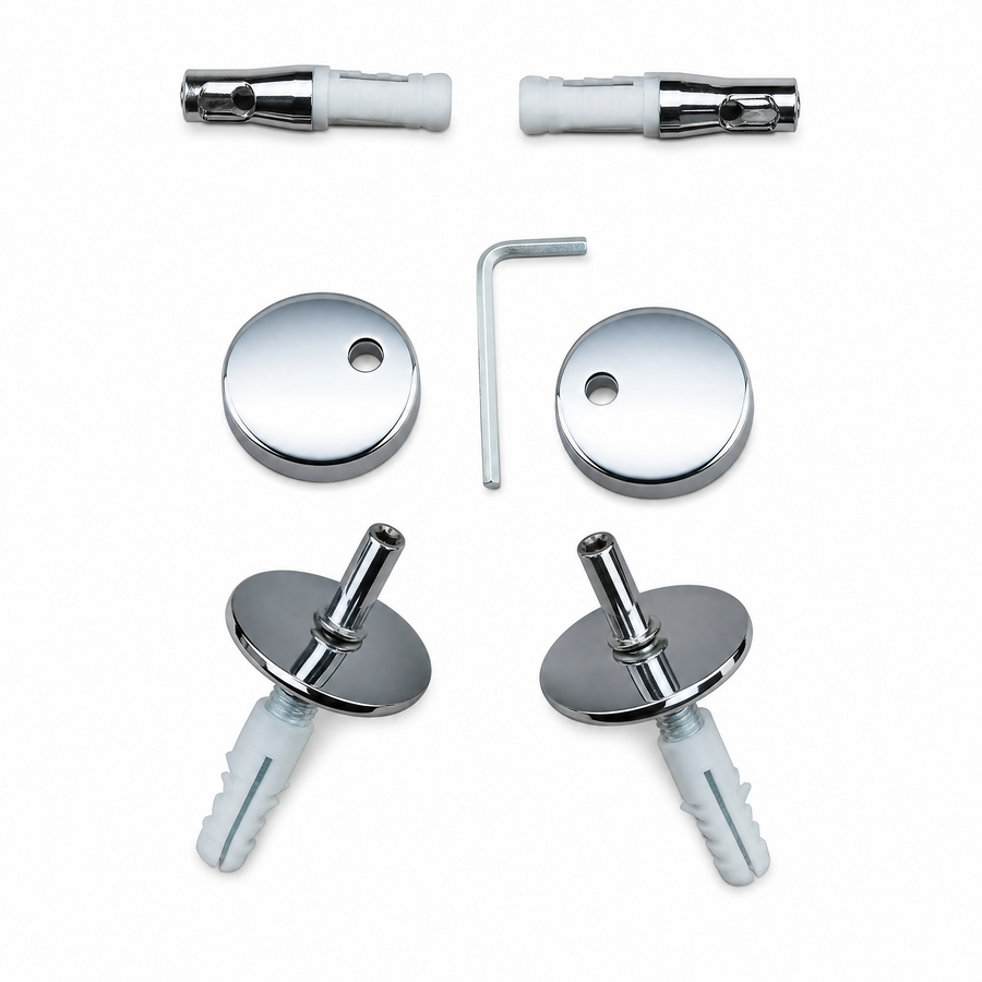 İsvea E792001 Klozet Kapağı Damper ve Menteşe Tüm Set | Orijinal Komple Montaj Takımı - YDK00220