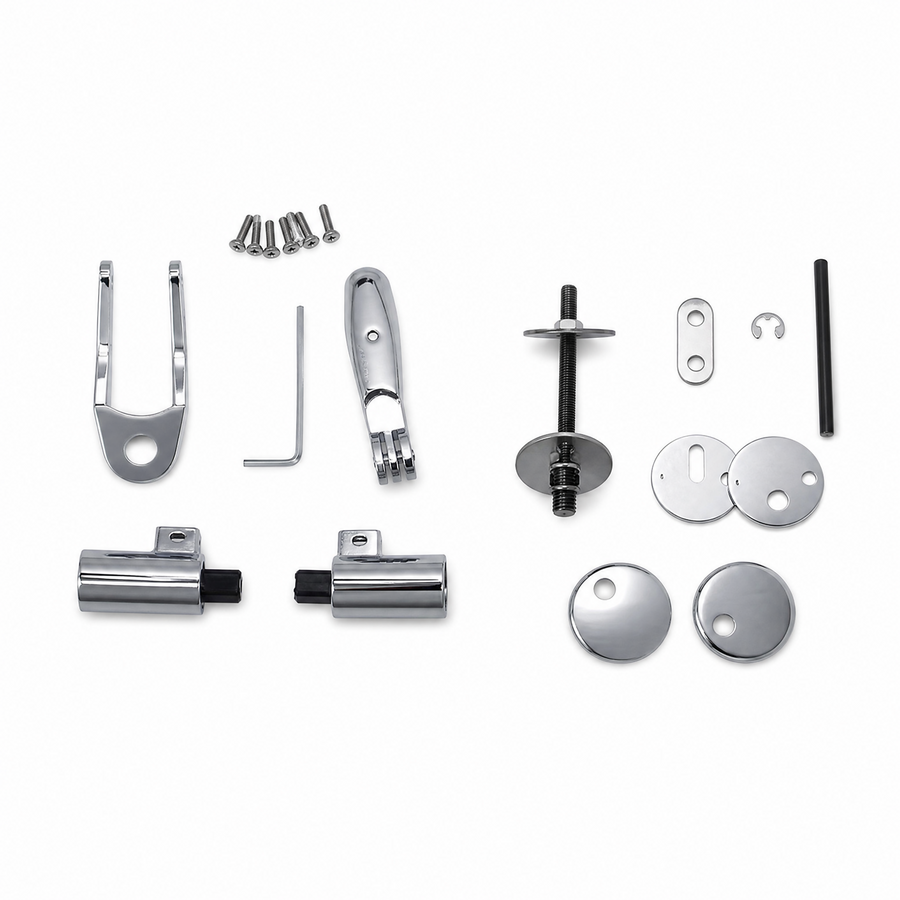 İsvea 42R00200I Klozet Kapağı Damper ve Menteşe Tüm Set | Orijinal Komple Montaj Takımı - YDK00222