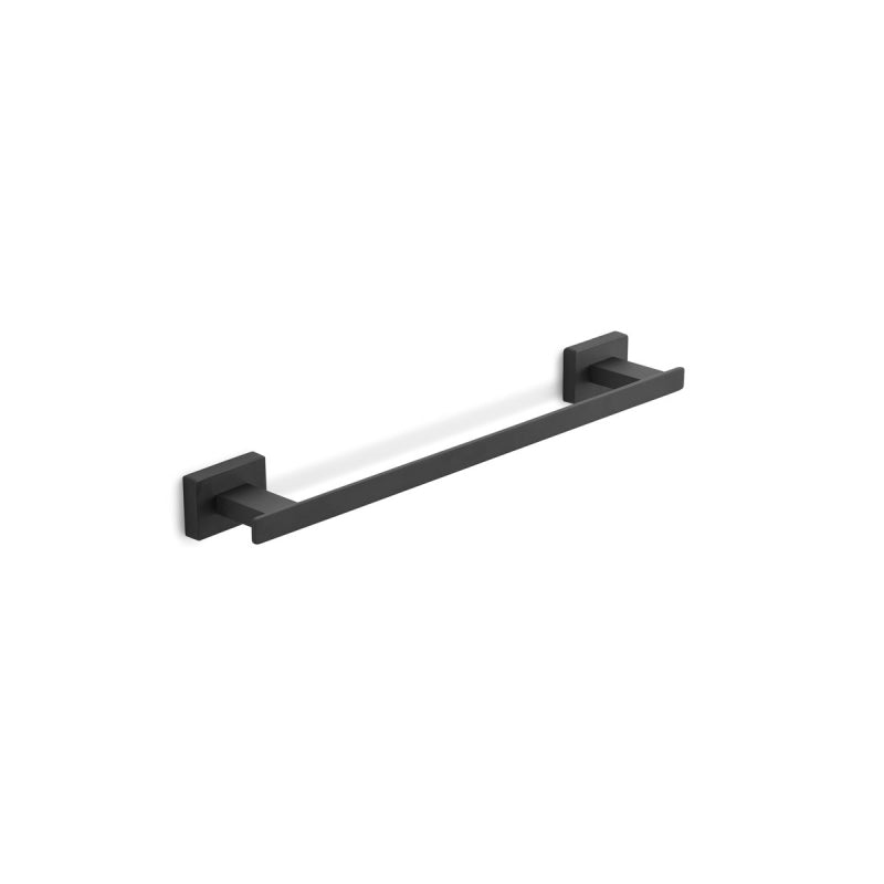 Gedy Atena Havluluk, Uzun, 35cm - Mat Siyah