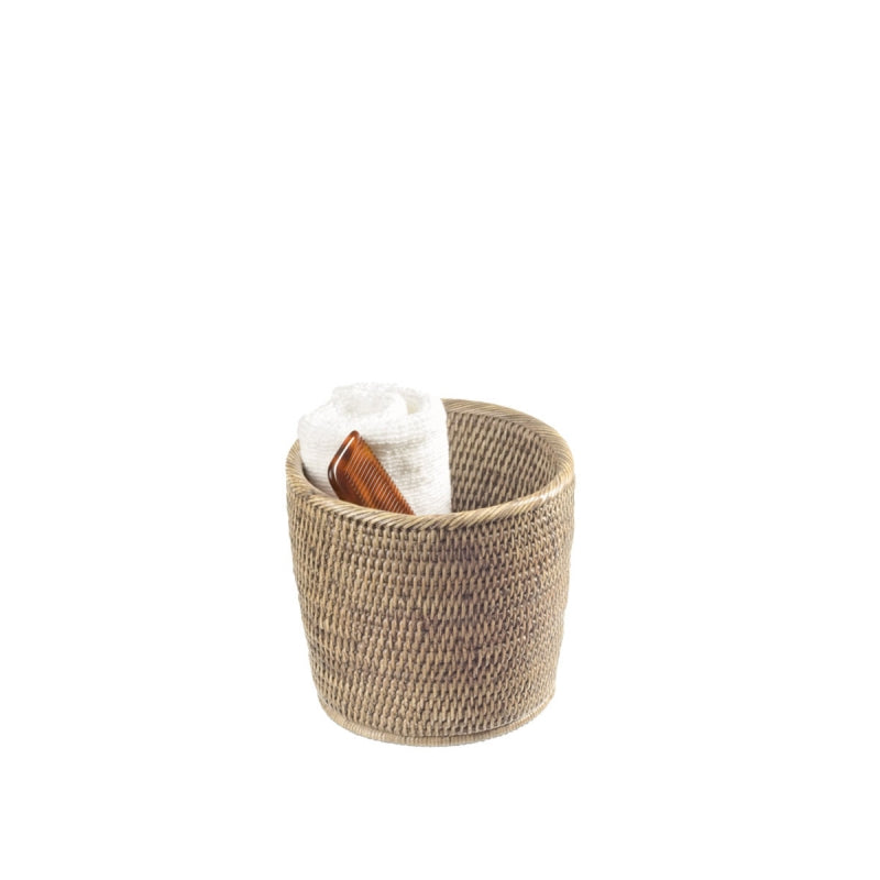 Decor Walther Basket Malzemelik, Oval, Tezgah Üstü - Beyaz