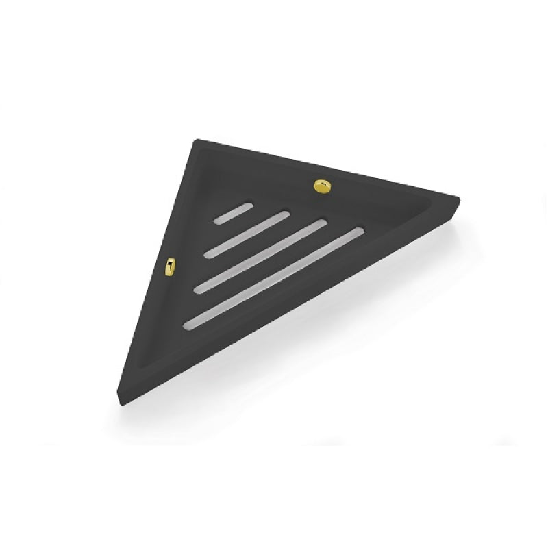 3SC BeMood Deluxe Black Duş Malzemelik Köşe, 35xh4x18 - Siyah/Alt