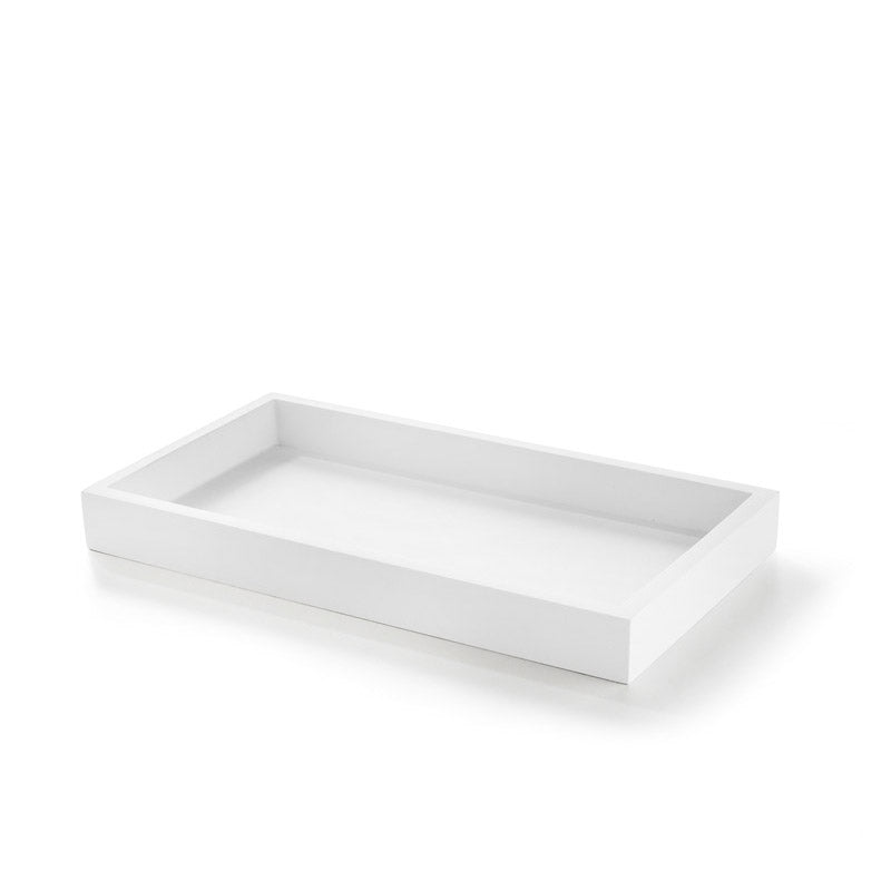 3SC BeMood White Tepsi, Tezgah Üstü, 27.5xh3x15cm - Beyaz