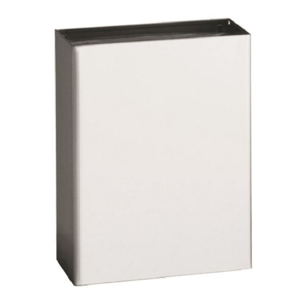 OMG Çöp Kovası, Açık, Duvardan, 24lt, 35xh45x15cm - Paslanmaz Çelik