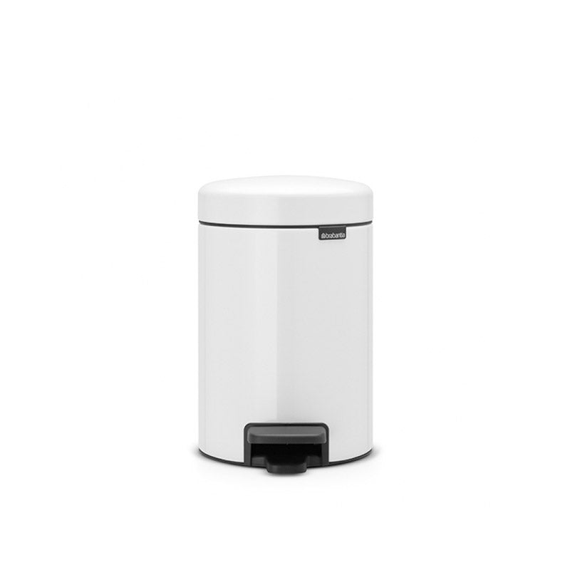 Brabantia Çöp Kovası, Pedallı, Soft, 3lt - Beyaz