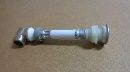 Creavit 600210 60 MM SIFIR TİP PASLANMAZ SAÇ KAPLI (BAŞLIK KESİK 17 MM) TAHARET BORUSU - DİRSEKLİ