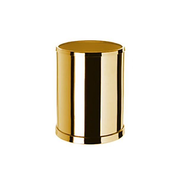 Windisch Cylinder Çöp Kovası, Açık - Altın