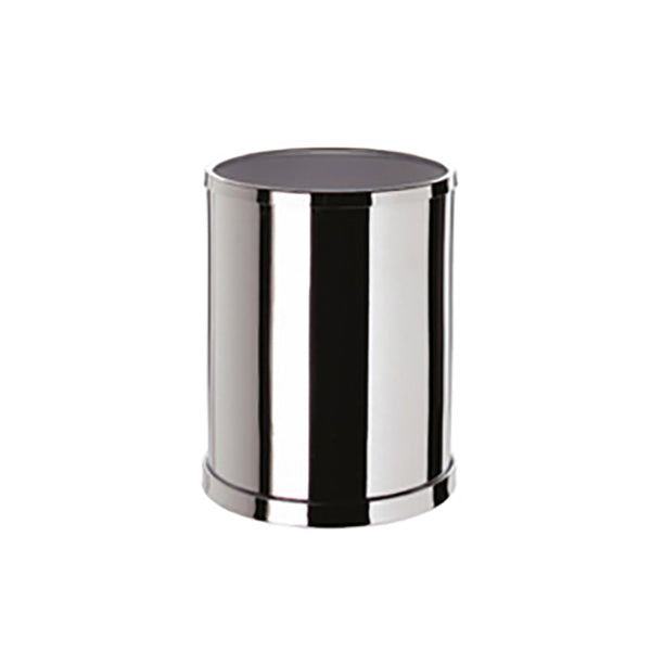Windisch Cylinder Çöp Kovası, Açık - Krom