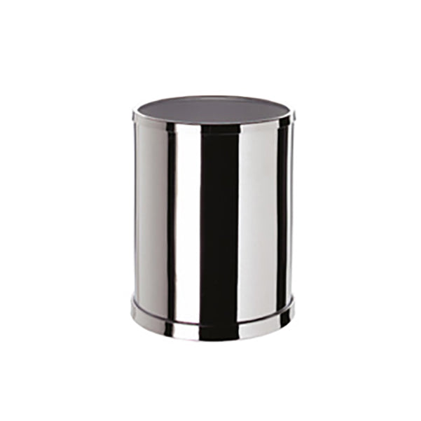 Windisch Cylinder Çöp Kovası, Açık - Krom