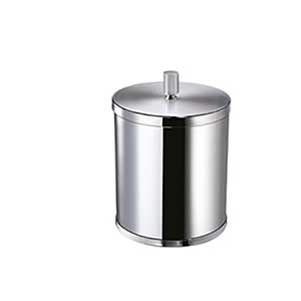Windisch Cylinder Çöp Kovası, Kapaklı - Krom
