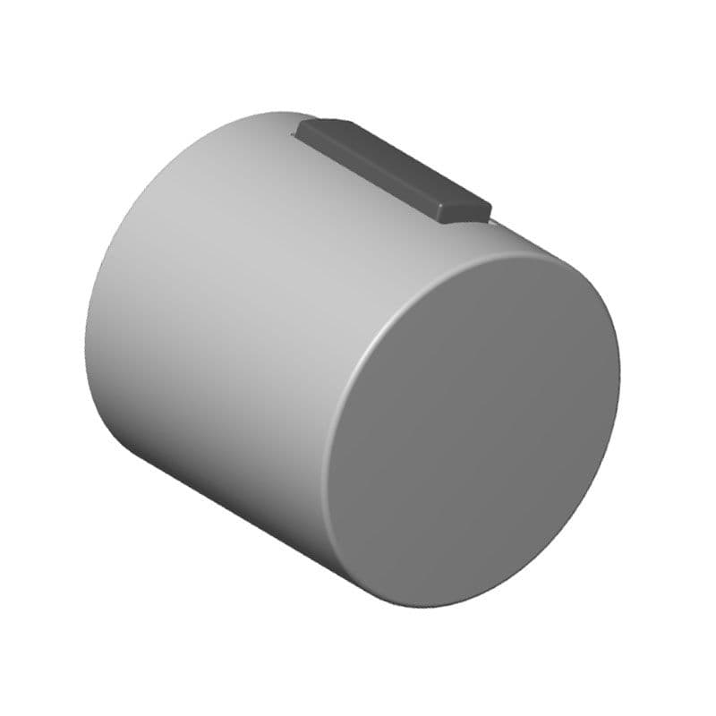 Dornbracht Volan Termostat Ø48mm İşaretli - Mat Siyah - 90173301700-33