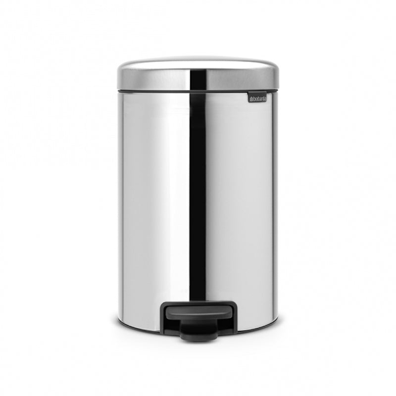 Brabantia Çöp Kovası, Pedallı, Soft, 20lt - Parlak Paslanmaz Çelik