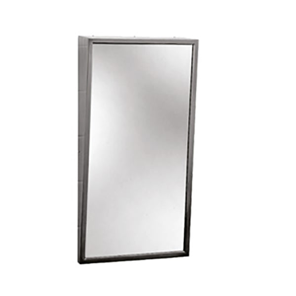 Bobrick Engelli Ayna, Açılı, 46xh76x10cm - Paslanmaz Çelik