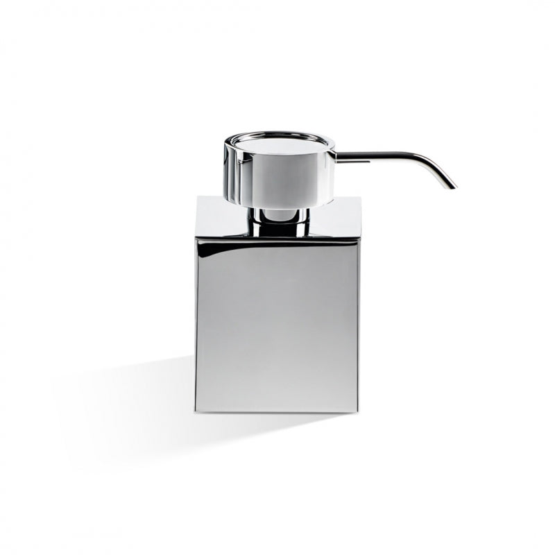 Decor Walther FourSquare Sıvı Sabunluk Kare, Tezgah Üstü, 270ml - Krom